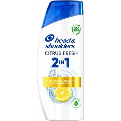 Head & Shoulders Citrus Fresh 2in1 šampón a kondicionér proti lupinám 400 ml