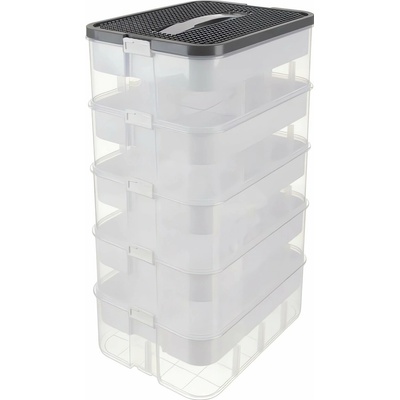 Kruzzel 25759 box na stavebnici 35 l 5 pater