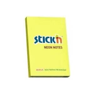 STICK'N Stickn notes 51 x 76 mm neon colors (100), yellow