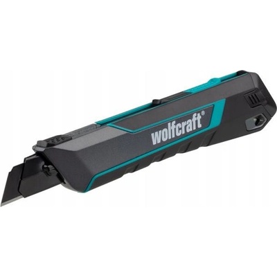 Wolfcraft 4290000 - Nůž s ulamovací čepelí 18mm zasouvací PRO SAFETY