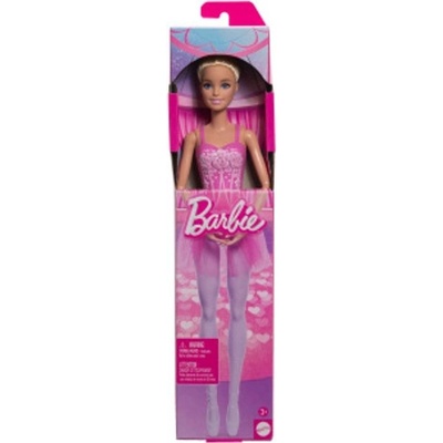 Barbie Baletka Blondýna v růžovém