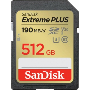 SanDisk Extreme PLUS SDXC 512GB (SDSDXWV-512G-GNCIN)