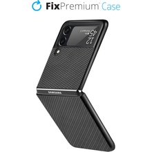 Pouzdro FixPremium Carbon Samsung Galaxy Z Flip 4, černé