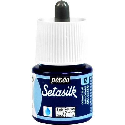 Pébéo Barva na hedvábí Setasilk 45 ml modrá gitane 12 – Hledejceny.cz