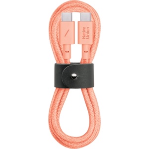 Native Union Belt Cable USB-C to USB-C 1, 2m - Apricot (BELT-C-APR-2-NP) - officeshop