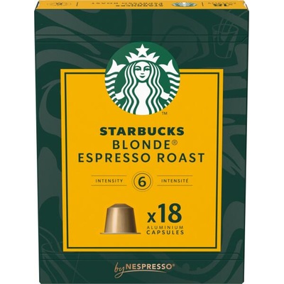 Starbucks® Blonde Espresso Roast - 18 капсули Starbucks® by Nespresso®