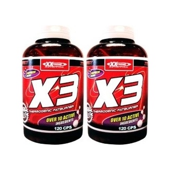 XXtreme Nutrition X3 Thermogenic Fatburner 120 kapsúl