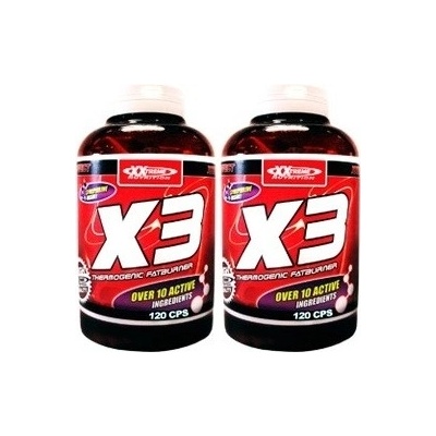 XXtreme Nutrition X3 Thermogenic Fatburner 120 kapsúl