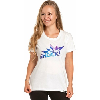 Meatfly дамска тениска Big Shock! White | Бяла | Размер Meatfly | Byal | ЖЕНИ | M