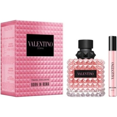 Valentino Donna Born In Roma Подаръчен комплект за жени Размер EDP 100 ml + EDP 10 ml