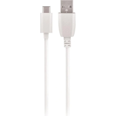 Maxlife кабел USB - USB-C конектор 1, 0 m 3A , бял