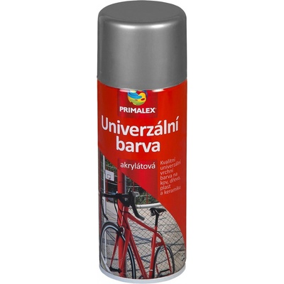 PRIMALEX Univerzální barva RAL 9006 bílý hliník 400 ml