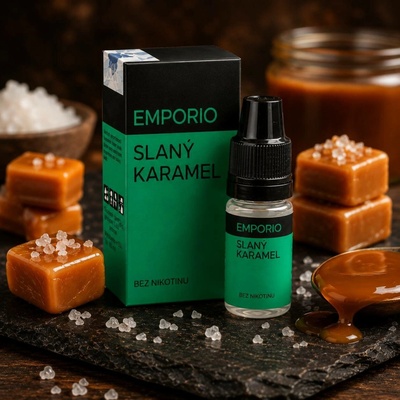 Imperia Emporio Slaný Karamel 10 ml 0 mg