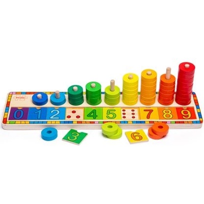 Bigjigs Toys - Играчка "Уча се да броя (BJ531)