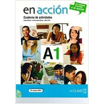 EN ACCION A1 CUADERNO DE ACTIVIDADES + CD AUDIO