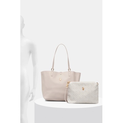 U. S. Polo Assn U. S. Polo Assn. шопинг чанта дамска от имитация на кожа Malibu (BEUM08707WVP)