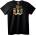 NOONEBRAND Тениска Аниме Трима крале - M, Black