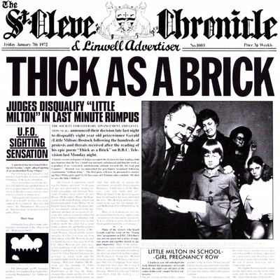 Jethro Tull - Thick As A Brick CD