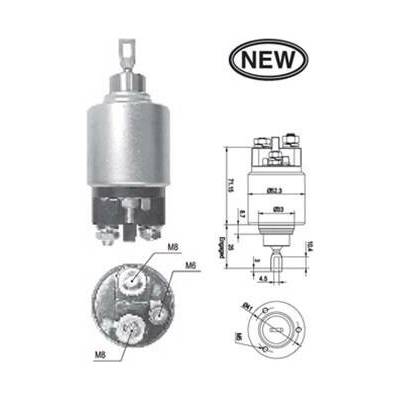 MAGNETI MARELLI Elektromagnetický spínač, startér 940113050543