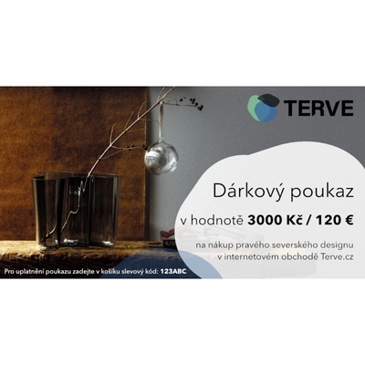 Vianočný darčekový poukaz na 120 €