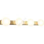 Redo Group 01-4310 - LED таванно осветително тяло за баня OVUM 4xLED/5W/230V IP44 месинг (UN2133)