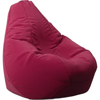 Image 1 of PUFRELAX Пуф, круша, 220л. , Nirvana Hobbit - Raspberry, Перящ се калъф, Пълнеж от полистиролни перли, Гама Plush Honey, 8067 (PUF-G-NH-PH-RA)