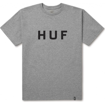 HUF OG LOGO TEE Heather Grey