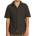 Revolution Мъжка риза с копчета Revolution Cuban Shirt Polyester S/S Shirt - Darkgrey (033-3265-0111)