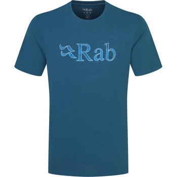 Rab Мъжка тениска Rab Stance Tech Sketch Tee T-shirt - Tempest Blue (216-7523-0411)