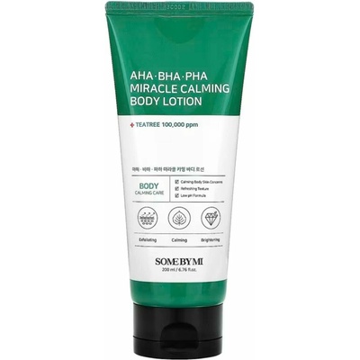 Some By Mi Zklidňující tělové mléko AHA BHA PHA (Miracle Calming Body Lotion) 200 ml