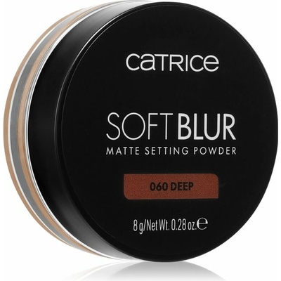 Catrice Soft Blur Matte sypký fixačný púder 060 Deep 8 g