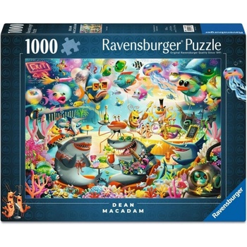 Ravensburger Пъзел Ravensburger от 1000 части - Океански салон (12001886)