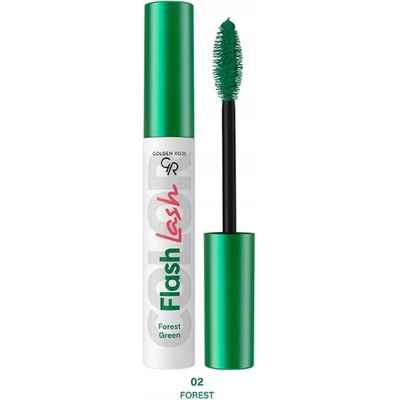 Golden Rose Flash Lash 02 Forest Green špirala na riasy 9 ml