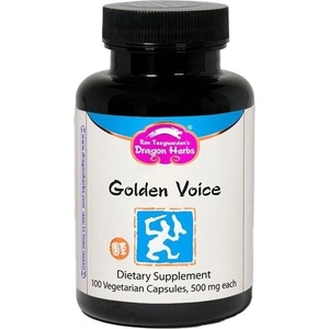 Dragon Herbs Golden Voice, 100 капсули, Dragon Herbs (002525 (252) DH)
