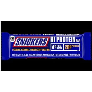 Snickers and Mars Snickers Hi-Protein Bar | Low Sugar [57 грама] Лешник