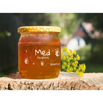 Bzukot Fenyklový med 0,5 kg