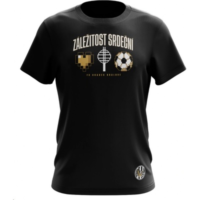 Jako triko FCHK Záležitost srdeční černá