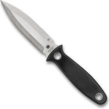 Spyderco G-10 Nightstick Fixed Knife Black