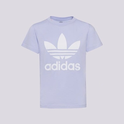 Adidas Тениска Trefoil Tee Girl детски Дрехи Тениски IN8447 Виолетов 176 (IN8447)