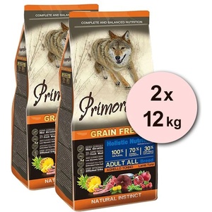 Primordial GF Възрастни Туна и Агне 2 x 12 кг