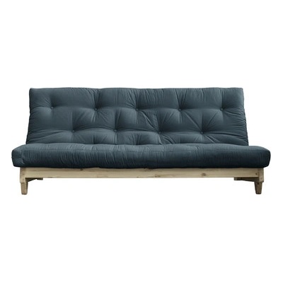 Karup sofa Fresh *200 cm natural + futon petrol blue 757