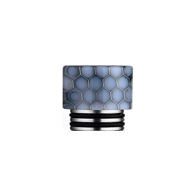 DripTip náustok 810 Snake Pattern guľatý šedá