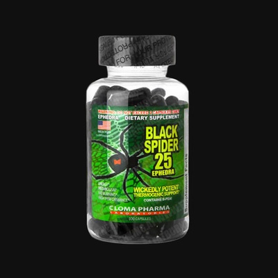 Cloma Pharma Black Spider 25 100 kapslí