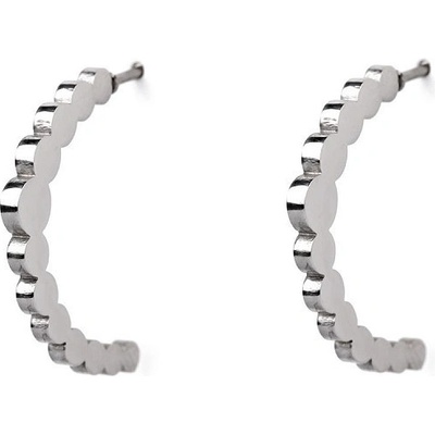 Prima-obchod náušnice z nerezové oceli platina 105612