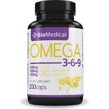 BioMedical Omega 3-6-9 200 Tabliet