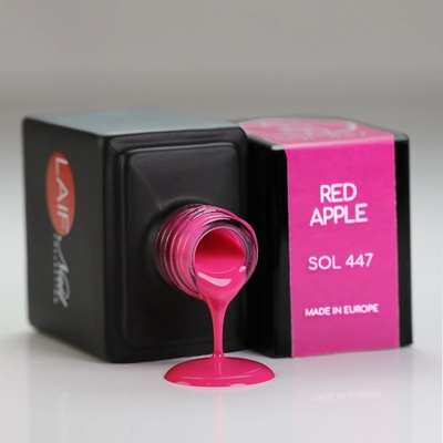 Laif Gel lak růžový SOL 447 Red Apple 10 ml