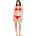 Tommy Hilfiger Triangle Rp bikini top - Red (Primary Red)