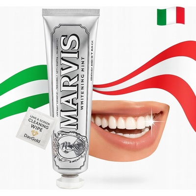 Marvis Smokers Whitening Mint bělicí 85 ml