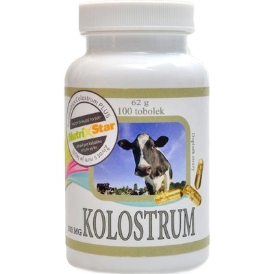 Nutri Star Kolostrum 500 mg 100 kapsúl