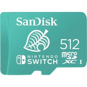 SanDisk microSDXC Nintendo Switch 512GB SDSQXAO-512G-GNCZN/186522